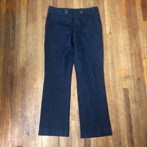 Anthropologie Blue The Essential Tie Waist Jeans